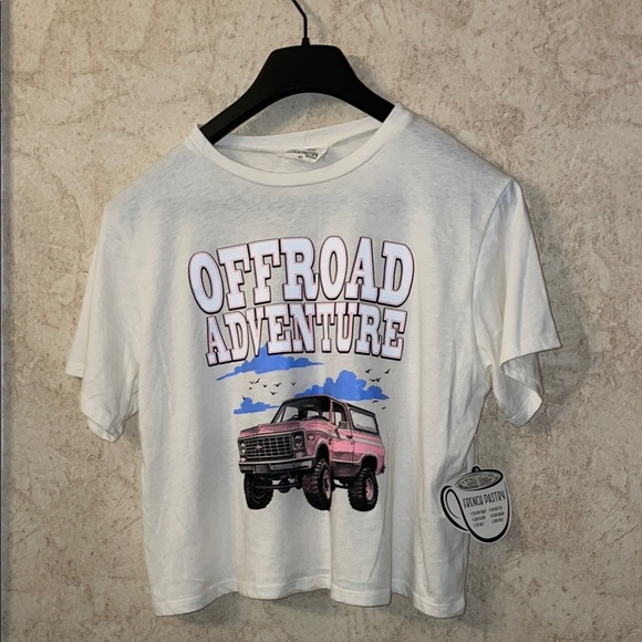 French Pastry Offroad Adventure  T-Shirt - Picture 1 of 5